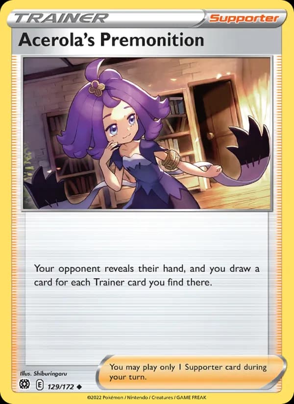 Acerola's Premonition — Brilliant Stars, Uncommon