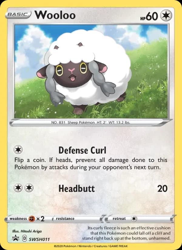 Wooloo — SWSH Black Star Promos, None