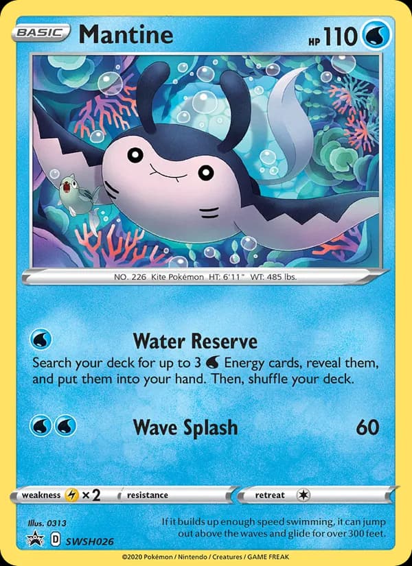 Mantine — SWSH Black Star Promos, None