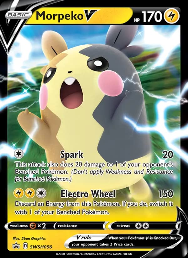 Morpeko V — SWSH Black Star Promos, None