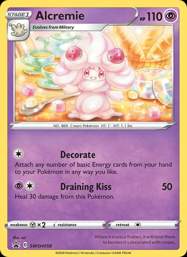 Alcremie — SWSH Black Star Promos, None