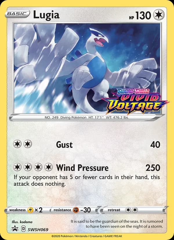 Lugia — SWSH Black Star Promos, None
