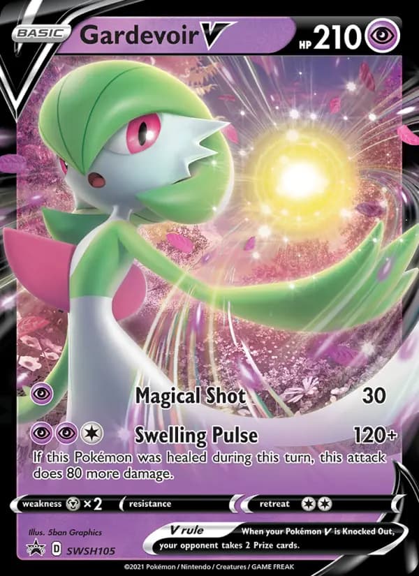 Gardevoir V — SWSH Black Star Promos, None