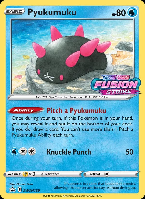 Pyukumuku — SWSH Black Star Promos, None