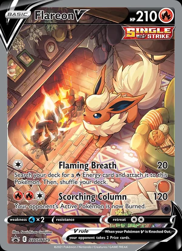 Flareon V — SWSH Black Star Promos, None