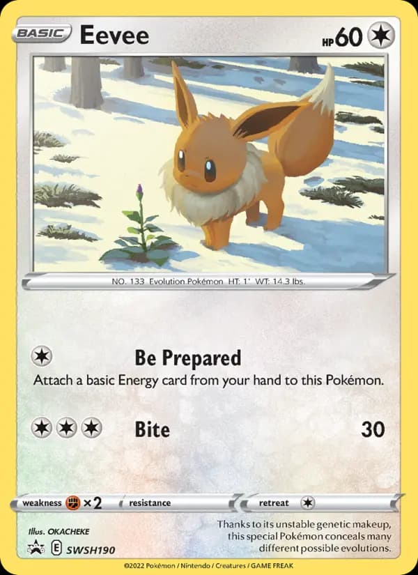 Eevee — SWSH Black Star Promos, None