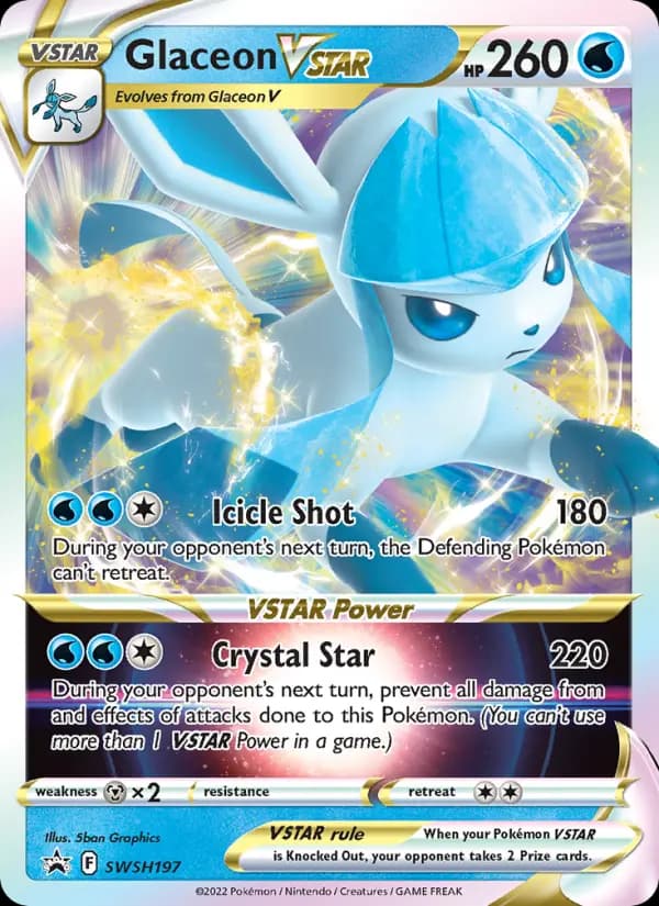 Glaceon VSTAR — SWSH Black Star Promos, None