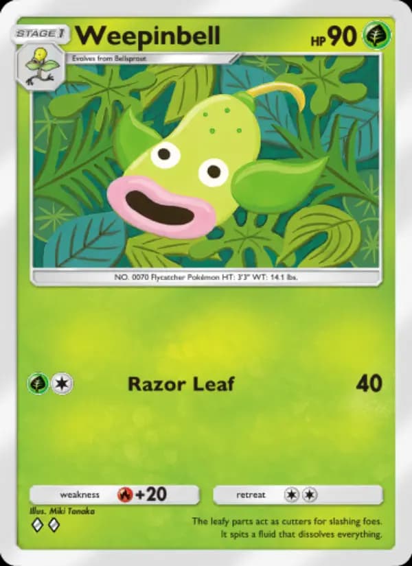 Weepinbell — Genetic Apex, Two Diamond