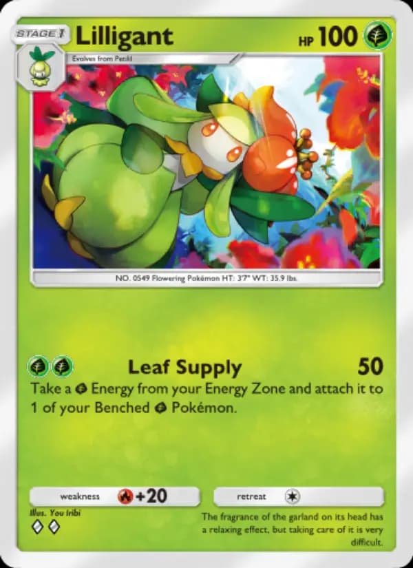 Lilligant — Genetic Apex, Two Diamond