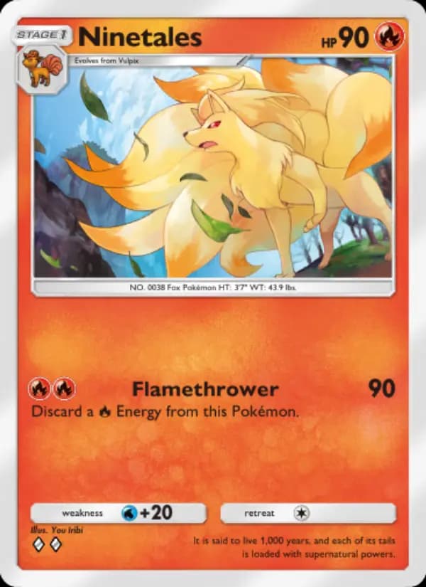 Ninetales — Genetic Apex, Two Diamond
