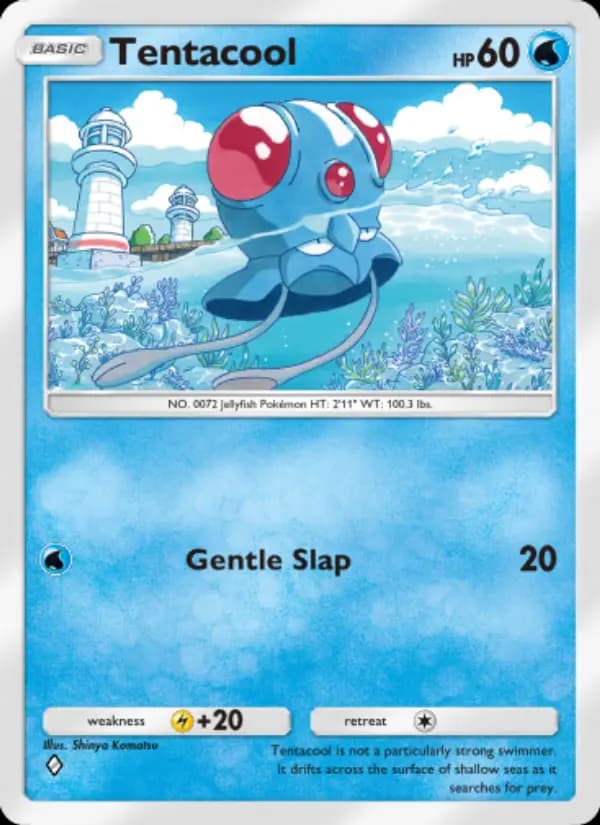 Tentacool — Genetic Apex, One Diamond