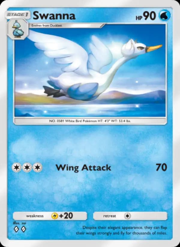 Swanna — Genetic Apex, Two Diamond