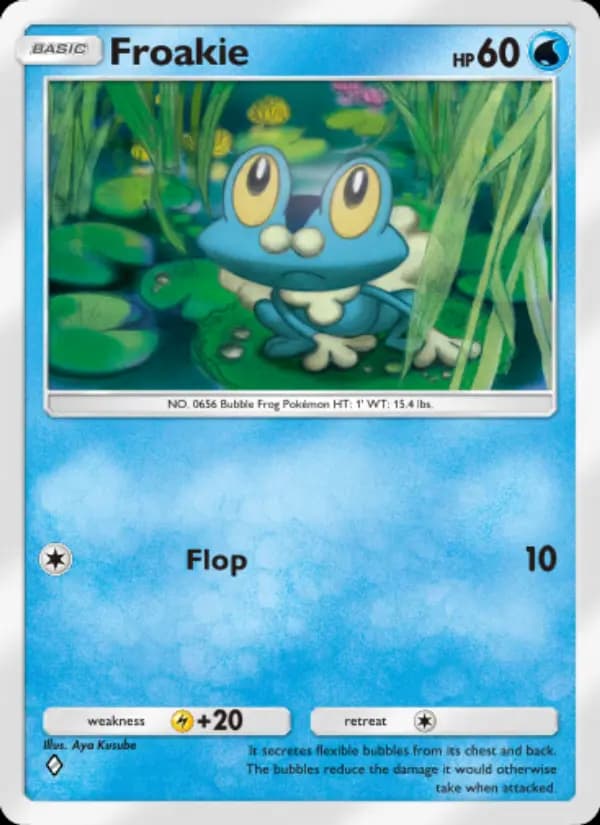 Froakie — Genetic Apex, One Diamond
