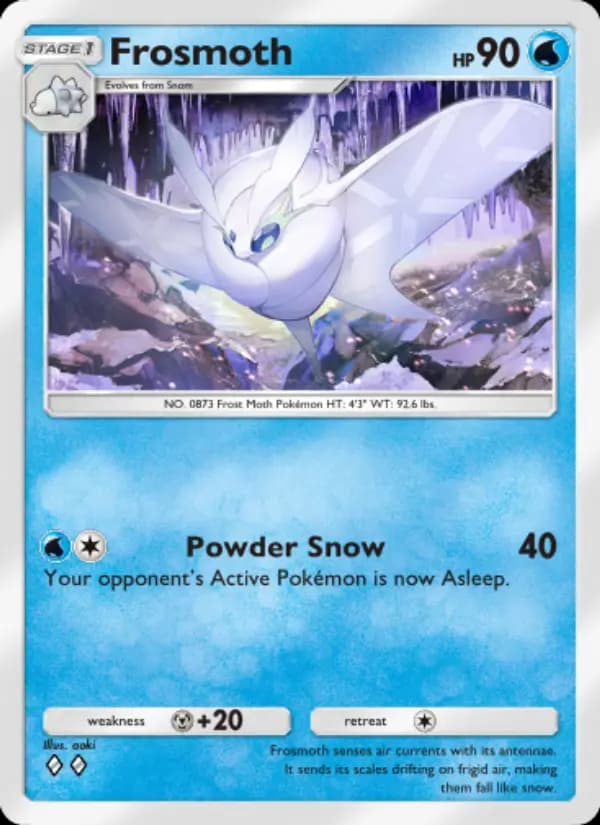 Frosmoth — Genetic Apex, Two Diamond