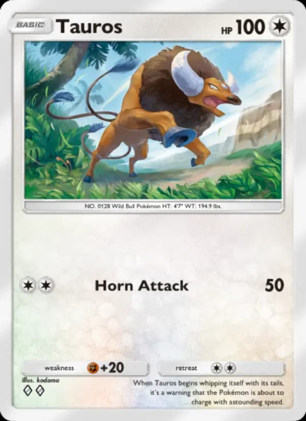 Tauros — Genetic Apex, Two Diamond