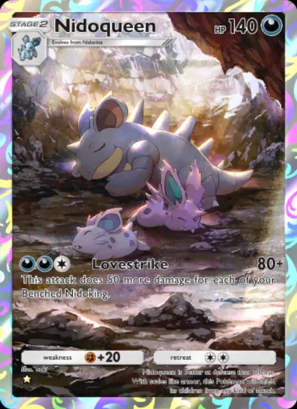 Nidoqueen — Genetic Apex, One Star