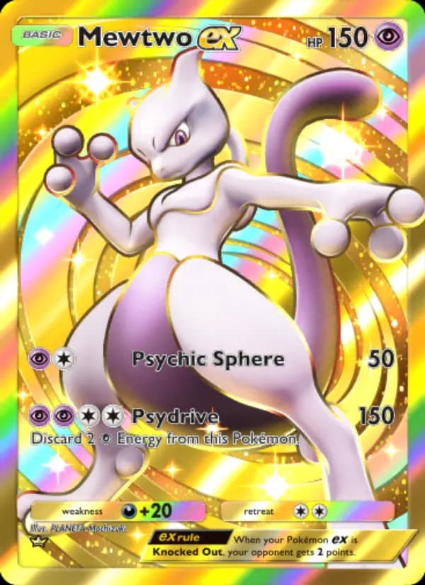 Mewtwo ex — Genetic Apex, Crown