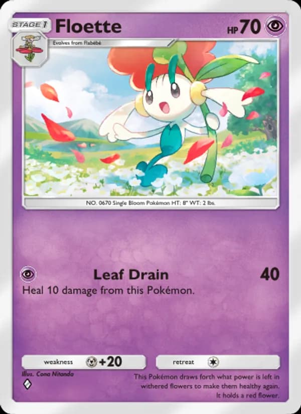 Floette — Mythical Island, One Diamond