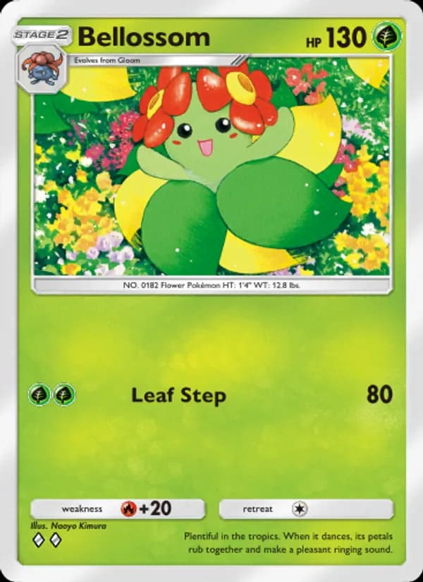 Bellossom — Space-Time Smackdown, Two Diamond