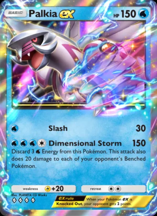 Palkia ex — Space-Time Smackdown, Four Diamond