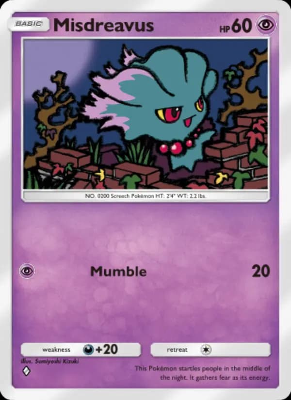 Misdreavus — Space-Time Smackdown, One Diamond