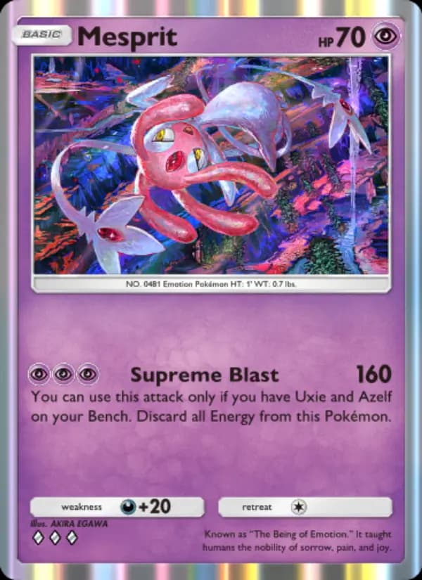 Mesprit — Space-Time Smackdown, Three Diamond