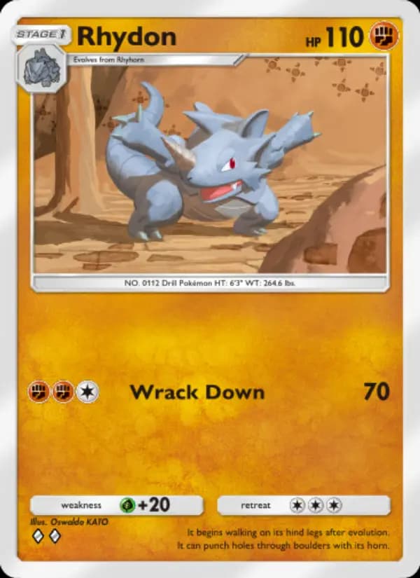 Rhydon — Space-Time Smackdown, Two Diamond