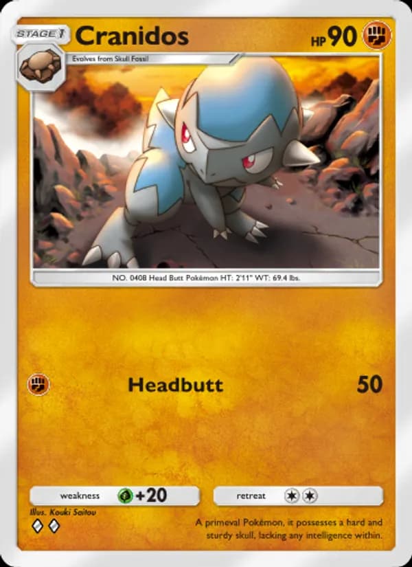 Cranidos — Space-Time Smackdown, Two Diamond