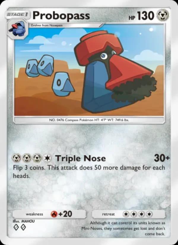 Probopass — Space-Time Smackdown, Two Diamond