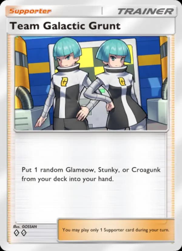 Team Galactic Grunt — Space-Time Smackdown, Two Diamond