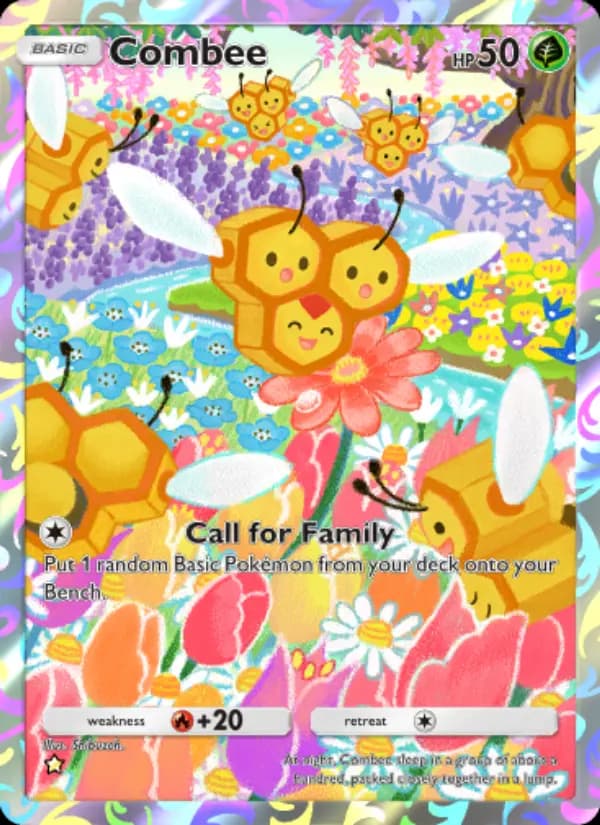 Combee — Space-Time Smackdown, One Star