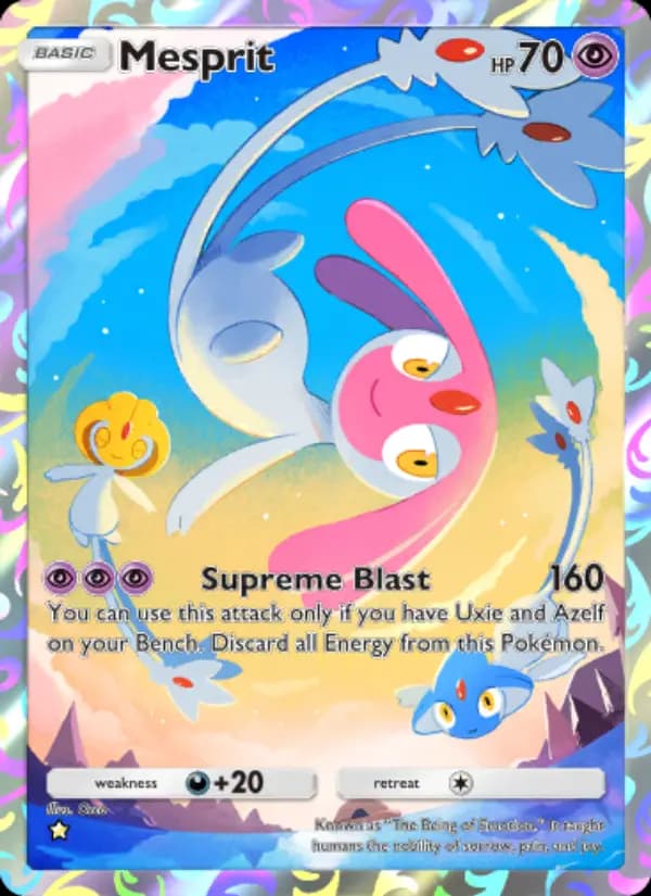 Mesprit — Space-Time Smackdown, One Star