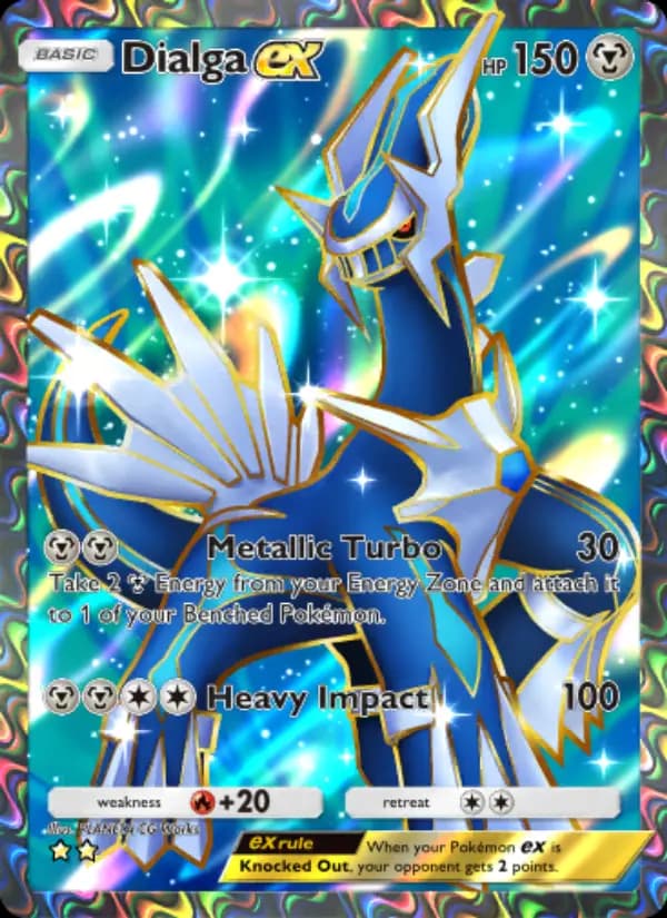 Dialga ex — Space-Time Smackdown, Two Star