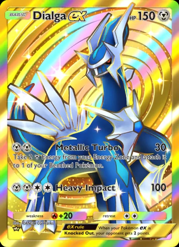 Dialga ex — Space-Time Smackdown, Crown