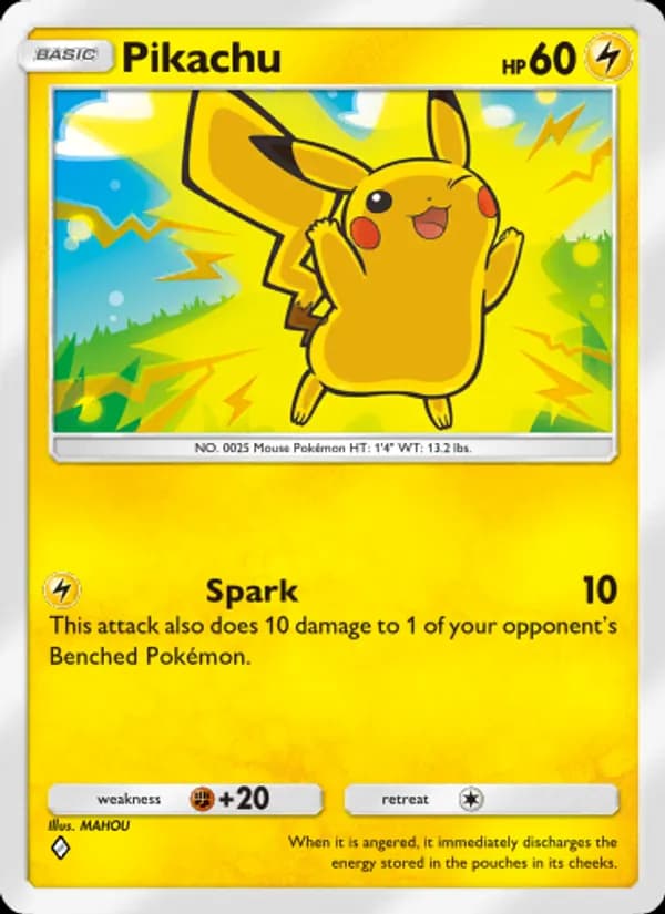 Pikachu — Triumphant Light, One Diamond