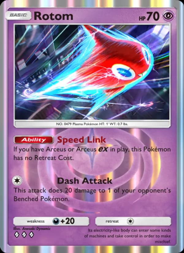 Rotom — Triumphant Light, Three Diamond