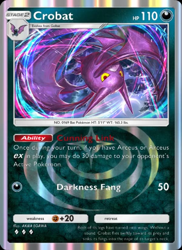 Crobat — Triumphant Light, Three Diamond