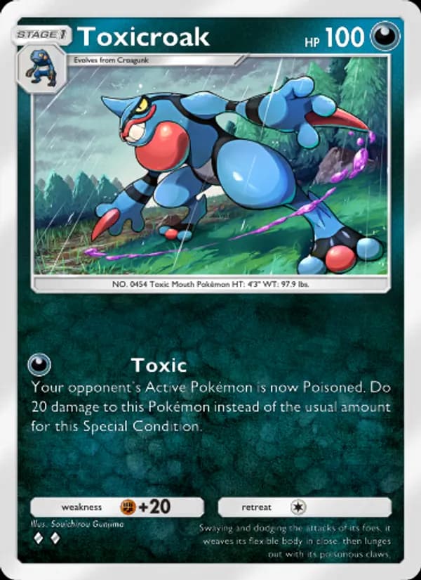Toxicroak — Triumphant Light, Two Diamond