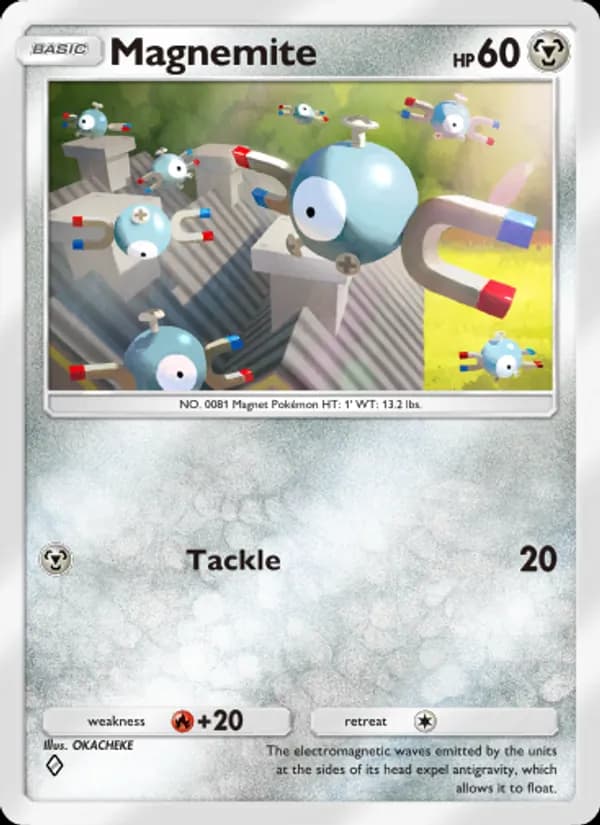 Magnemite — Triumphant Light, One Diamond
