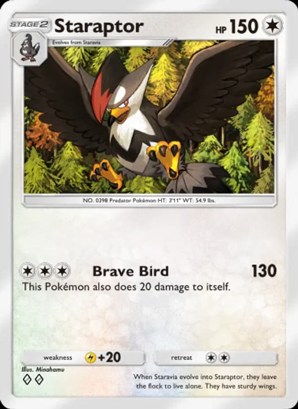 Staraptor — Triumphant Light, Two Diamond