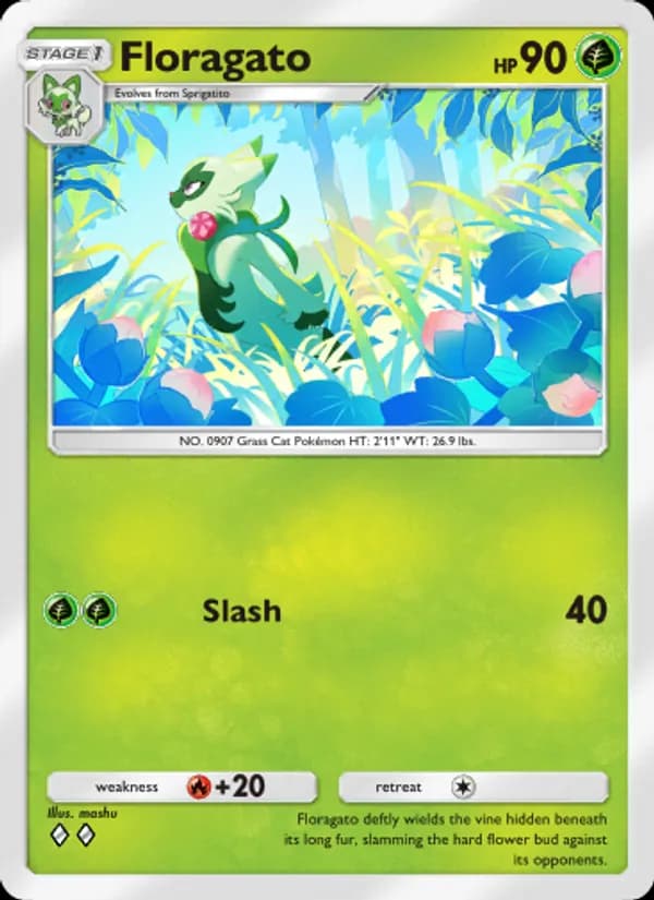 Floragato — Shining Revelry, Two Diamond