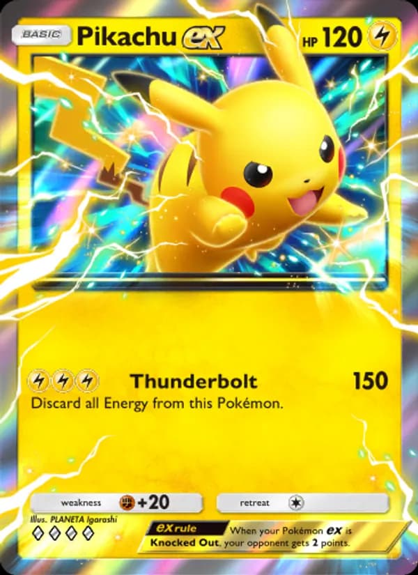 Pikachu ex — Shining Revelry, Four Diamond