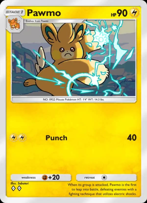 Pawmo — Shining Revelry, Two Diamond