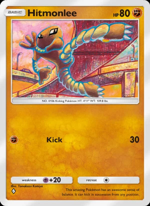 Hitmonlee — Shining Revelry, One Diamond