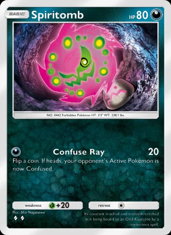 Spiritomb — Shining Revelry, Two Diamond