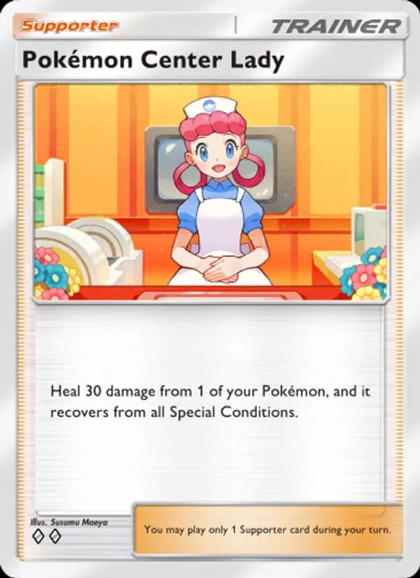 Pokémon Center Lady — Shining Revelry, Two Diamond