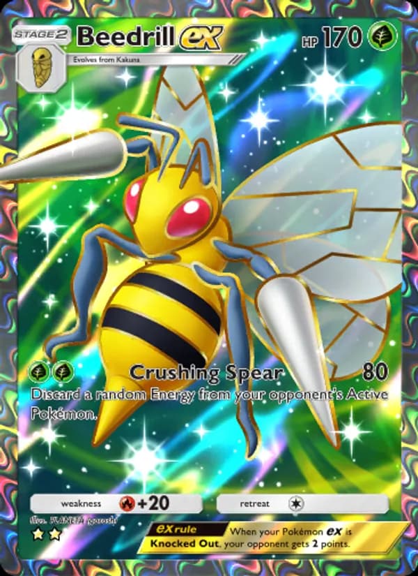 Beedrill ex — Shining Revelry, Two Star