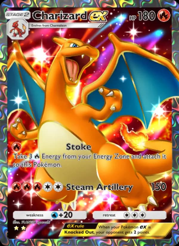 Charizard ex — Shining Revelry, Two Star