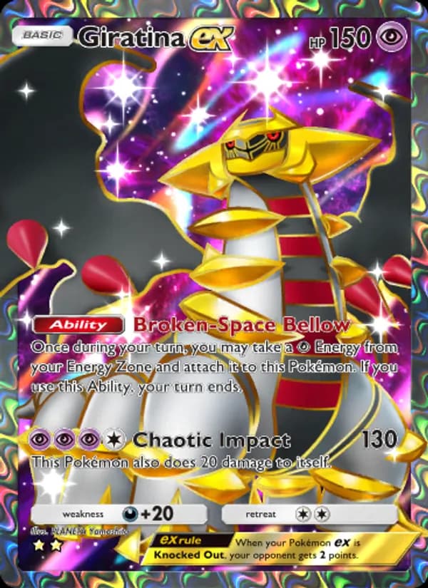 Giratina ex — Shining Revelry, Two Star