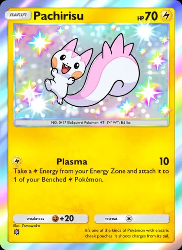 Pachirisu — Shining Revelry, One Shiny